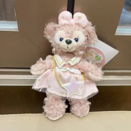 Disney Stellalou Duff Anime Figure Plush Keychain and Bag Pandent Stuffed Animals Rabbit and Bear Peluche Bag Decorations