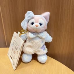Disney Stellalou Duff Anime Figure Plush Keychain and Bag Pandent Stuffed Animals Rabbit and Bear Peluche Bag Decorations
