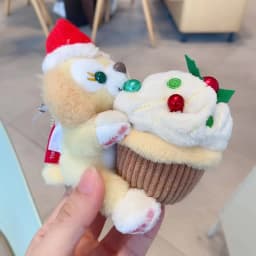 Disney Stellalou Duff Anime Figure Plush Keychain and Bag Pandent Stuffed Animals Rabbit and Bear Peluche Bag Decorations