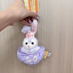 Disney Stellalou Duff Anime Figure Plush Keychain and Bag Pandent Stuffed Animals Rabbit and Bear Peluche Bag Decorations