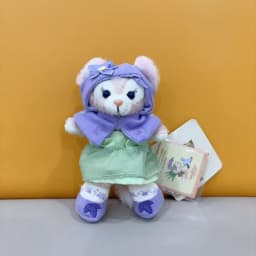 Disney Stellalou Duff Anime Figure Plush Keychain and Bag Pandent Stuffed Animals Rabbit and Bear Peluche Bag Decorations