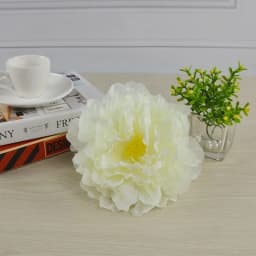 1pc 20CM Big Peony Flower Wedding Wrist Flower Wall Peony Head Dance Props Use Shooting Decoration Flower DIY