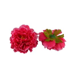 1pc 20CM Big Peony Flower Wedding Wrist Flower Wall Peony Head Dance Props Use Shooting Decoration Flower DIY