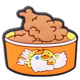 1PCS PVC Cartoon Shoe Charms Kawaii Food Pizza Ketchup Fried Chicken Beer Shrimp Coffee Buckle Clog Children Adorable Decoration