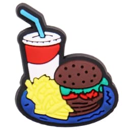 1PCS PVC Cartoon Shoe Charms Kawaii Food Pizza Ketchup Fried Chicken Beer Shrimp Coffee Buckle Clog Children Adorable Decoration