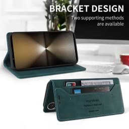 Wallet Slot RFID Blocking Flip Leather Case For Sony Xperia 1/10 VII 1/10 VI 1/5/10 V 1/5/10 IV 1/5/10 III 1/10 II XZ3 ACE III