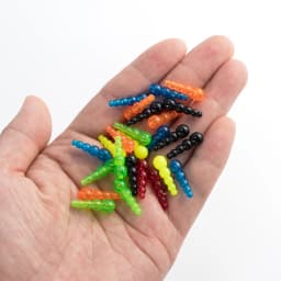50pcs Stacked Fishing Beads Plastic Fishing Lure Making Supplies for Inline Spinner Spinnerbait Walleye Rig Trout Bass Crappies