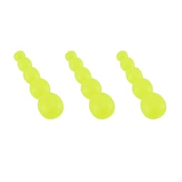 50pcs Stacked Fishing Beads Plastic Fishing Lure Making Supplies for Inline Spinner Spinnerbait Walleye Rig Trout Bass Crappies