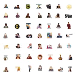 10/30/50/100Pcs  American Drama Parks and Recreation Sticker Waterproof  Snowboard Laptop Luggage Fridge Car Decal Home Decor