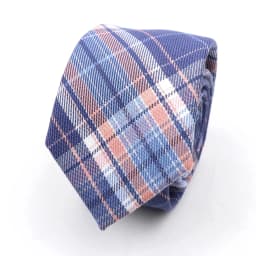 Men's Check Stripe 6cm Tie 100% Cotton Neckties Gift For Man Plaid Series Wedding Party Gift Accessories Women's Anime Tie