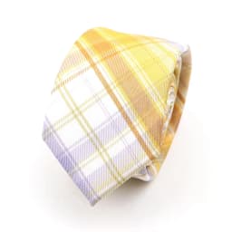 Men's Check Stripe 6cm Tie 100% Cotton Neckties Gift For Man Plaid Series Wedding Party Gift Accessories Women's Anime Tie