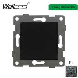 DIY Black Crystal Glass Push Button Switch with Neon 16A EU Poland Socket with USB Fan Dim Cat6 Data Satellite Outlet Wallpad