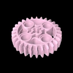 Gobricks GDS-1564 Technical, Gear 28 Tooth Double Bevel compatible lego 46372 pieces of children's DIY
