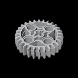 Gobricks GDS-1564 Technical, Gear 28 Tooth Double Bevel compatible lego 46372 pieces of children's DIY