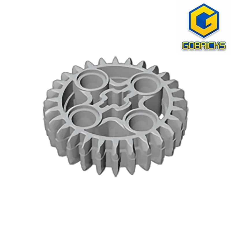 Gobricks GDS-1564 Technical, Gear 28 Tooth Double Bevel compatible lego 46372 pieces of children's DIY