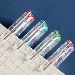9Pcs Morandi Gray Pens Set Multi Color Gel Ink Pens Vintage Marker Liner 0.6mm Ballpoint Pen School Office Stationery Gift Pen