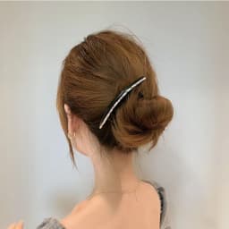 Pearl Sequins Hair Clips Side Comb Tooth Foldable Hair Pin Ladies Hair Ornaments Accessories