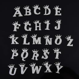 1Pcs Crown Alphabet A-Z Letters Metal 3D Shoe Charms Garden Shoes Accessories Decoration Fit Kids Girls Women Gift