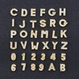 1Pcs Crown Alphabet A-Z Letters Metal 3D Shoe Charms Garden Shoes Accessories Decoration Fit Kids Girls Women Gift