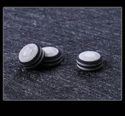 Cuppa Multi-Layer Leather Billiards Cue Tip Size 10/12/13mm