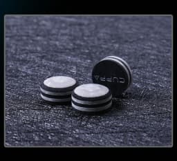 Cuppa Multi-Layer Leather Billiards Cue Tip Size 10/12/13mm