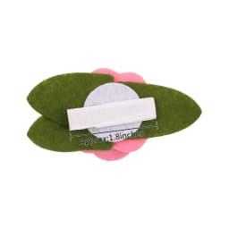 4Pcs/Set Floral Hair Clip Set Girl Cute Bow Flower Lace Trimming Headwear Cartoon Hair Clips Hairpin Headdress Hair Accessories