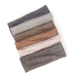 Geebro Women Casual Multicolor silk thread Headbands High Quality Head band Lady Stretch Knitted Elastic Hair Bands Accessories