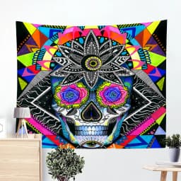 Tapestry Psychedelic Pattern Yoga Throw Beach Rug Hippie Home Decor Wall Blanket Galaxy