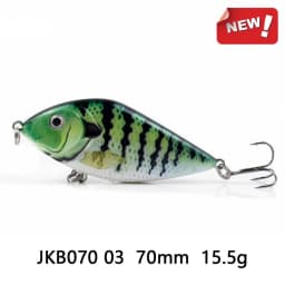 ALASICKA 70/100MM 14.5/45G For Pike Musky Fishing Slow Sinking Jerkbait Fishing Lure Slider Swim Action Hard Body Jerk Bait