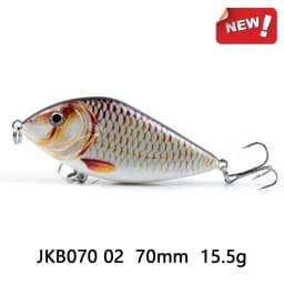 ALASICKA 70/100MM 14.5/45G For Pike Musky Fishing Slow Sinking Jerkbait Fishing Lure Slider Swim Action Hard Body Jerk Bait