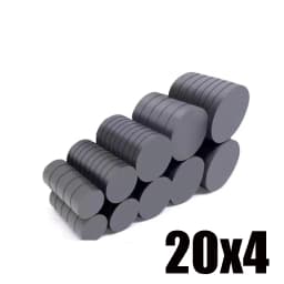 10x3 10x4 10x5 15X3 15X4 15X5mm Black Small Round Magnet Fridge Ferrite Magnet  Round Speaker Magnet Permanent Magnet