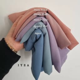 2025 Muslim Hijab Scarf With Zipper Plain Bubble Chiffon Ready to Wear Veiled Hijab Wrap Solid Shawls Headscarf Turban Ramadan
