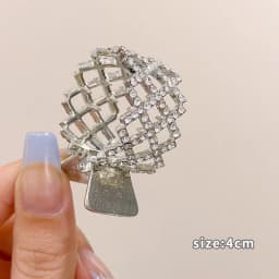 Korean Pearl Crystal Hair Claws Clips Women Geometric Hair Claw Girls Clamps Hair Crab Headband Hairpin Fashion Hair Accessories