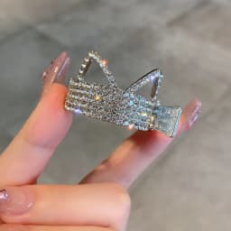 Korean Pearl Crystal Hair Claws Clips Women Geometric Hair Claw Girls Clamps Hair Crab Headband Hairpin Fashion Hair Accessories
