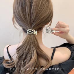 Korean Pearl Crystal Hair Claws Clips Women Geometric Hair Claw Girls Clamps Hair Crab Headband Hairpin Fashion Hair Accessories
