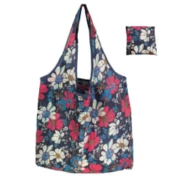 Fashion Printing Foldable Eco-Friendly Shopping Bag Tote Folding Pouch Handbags Convenient Large-capacity for Travel Grocery Bag