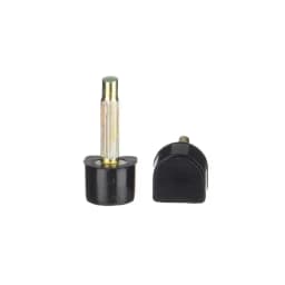 10pcs Black Women Shoes High Heel Repair Tips Pins Heel Stoppers Protect Dowel Lifts Replacement For High Heel Tips Taps