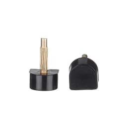 10pcs Black Women Shoes High Heel Repair Tips Pins Heel Stoppers Protect Dowel Lifts Replacement For High Heel Tips Taps