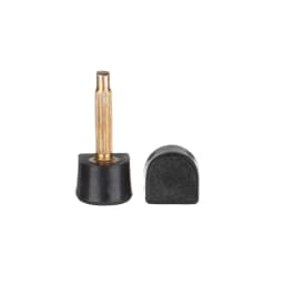 10pcs Black Women Shoes High Heel Repair Tips Pins Heel Stoppers Protect Dowel Lifts Replacement For High Heel Tips Taps