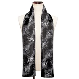 Fashion Silk Scarf Luxury Band Designer Men Women Black Paisley Shawl Bandanna Flulard Muffler Pashmina Barry. Wang A-1022