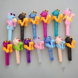 Creative Lollipop Robot Holder Hot Candy Dustproof Toys Cool Personality Decompression Lollipop Candy Storage For Children Gifts
