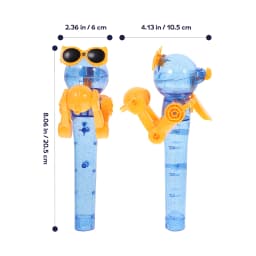 Creative Lollipop Robot Holder Hot Candy Dustproof Toys Cool Personality Decompression Lollipop Candy Storage For Children Gifts