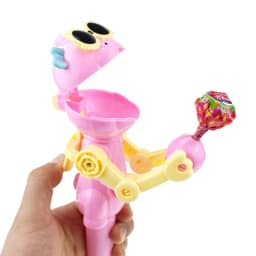 Creative Lollipop Robot Holder Hot Candy Dustproof Toys Cool Personality Decompression Lollipop Candy Storage For Children Gifts