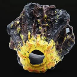 Fish Tanks Landscaping Simulation Volcano Aquarium Accessories Rockery Ornaments Aeration Pump Bubble Stone Oxygenation Tube