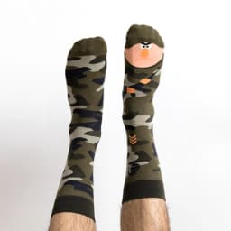 New mandarin duck socks Asymmetric AB socks Jacquard fashion sports cotton socks