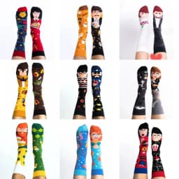 New mandarin duck socks Asymmetric AB socks Jacquard fashion sports cotton socks