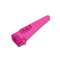 Gobricks GDS-1333 Technical, Panel Fairing # 6 Long Smooth, Side B compatible lego 64393 pieces of children's DIY