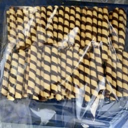 Crispy Egg Roll Corn Chocolate Bag, Same Cake, Ice Cream, Waffle Decoration Accessories, DIY Cream Display Props, Food Play