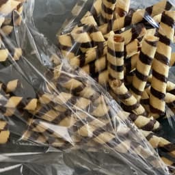 Crispy Egg Roll Corn Chocolate Bag, Same Cake, Ice Cream, Waffle Decoration Accessories, DIY Cream Display Props, Food Play