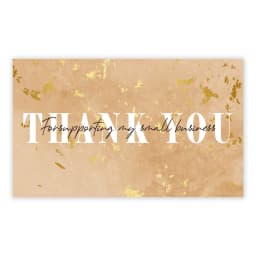 10-30pcs New Thank You Card For Supporting Business Package Decoration "Gorgeous Thanks" Business Card Handmade With Love